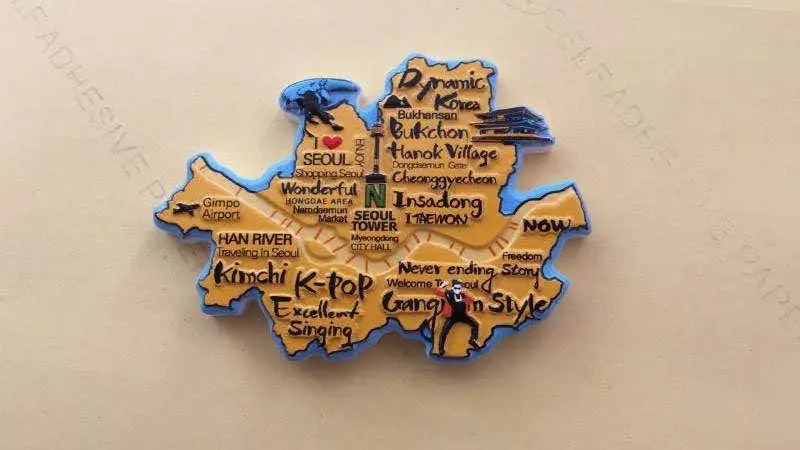 Turkey Myanmar Pakistan Korea Fridge Magnet Tourist Souvenir Russia Canada Portugal Magnetic Stickers Kitchen Decor Gifts Ideas