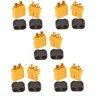 10 x Amass XT30 XT30U XT60+ XT90 XT90H XT60H Plug Connector With Sheath Housing 5 Male 5 Female (5 Pair ) 1