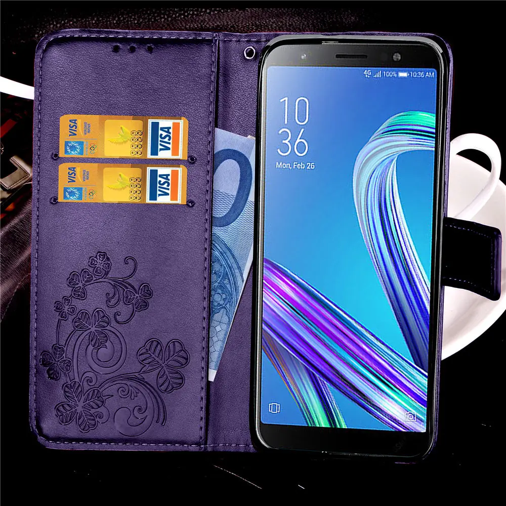 Кожаный чехол книжка для ASUS Zenfone ZE552kl ZE520KL ZC520TL ZC553KL ZS571KL V520KL ZE554KL ZS620KL ZC600KL ZB555KL