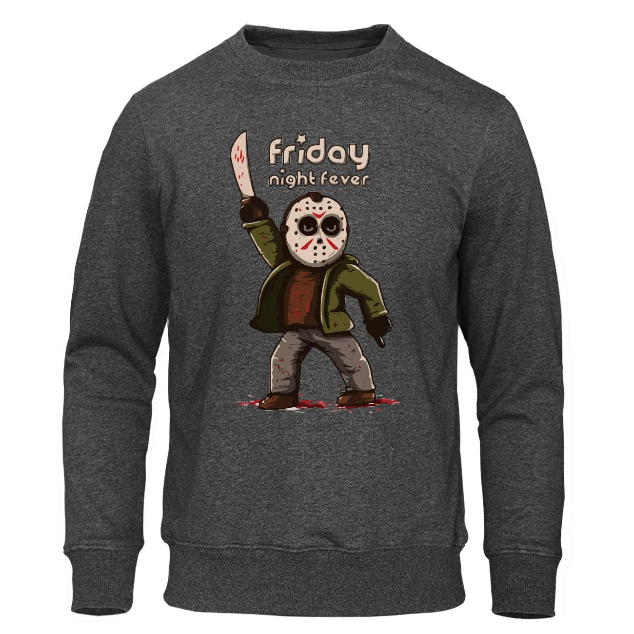 Мужская толстовка с капюшоном Friday the 13th Horror Prison осенняя Толстовка в стиле хип хоп