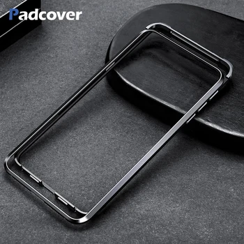 

PADCOVER Metal Frame Shape Push-pull design Luxury phone Case For Xiaomi MI MIX3 Protect Case Back shell Phone Cover Case