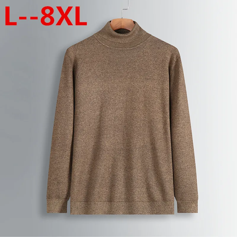 ^Cheap 8XL 6XL Winter High Neck Thick Warm Sweater Men Turtleneck Brand Mens Sweaters Slim Fit Pullover Men Knitwear Male Double collar ^Cheap 8XL 6XL Winter High Neck Thick Warm Sweater Men Turtleneck Brand Mens Sweaters Slim Fit Pullover Men Knitwear Male Double collar