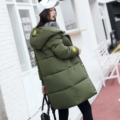 

Winter Korean-style Thick Soft Girl Winter Coat Cotton-padded Jacket Students down Coat down Feather Cotton-padded Clothes Women