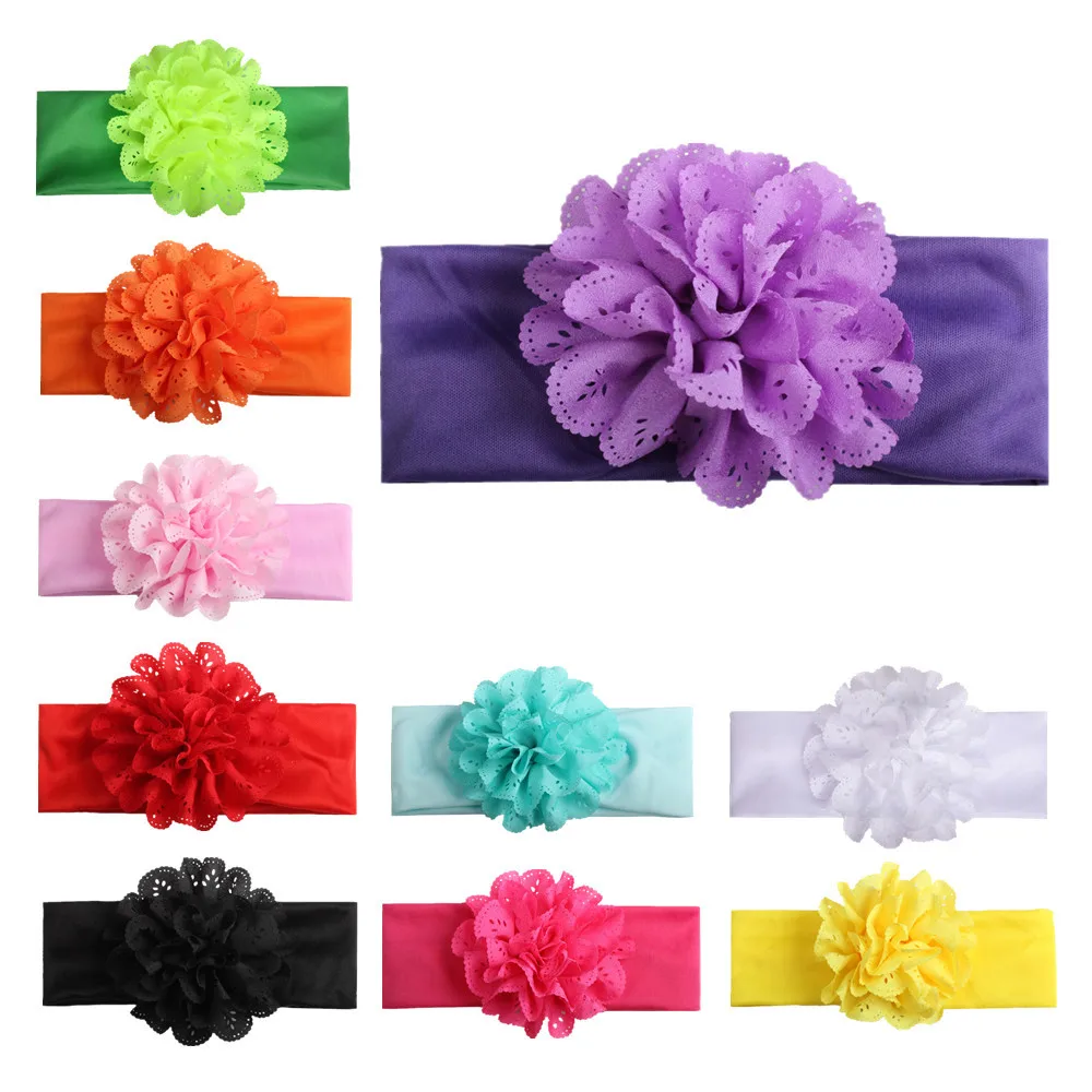 Стиль, лидер продаж, Европа и Америка, Мода для детей, полый цветок, детская лента для волос, горячая Распродажа, детская лента для волос, продукция