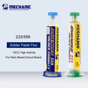

MECHANIC 223/559 10CC High Activity No-Clean Solder Paste For Motherboard Repair Solder Oil PCB Welding Soldering Paste Flux