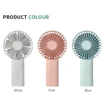 

USB Charging Handheld Summer Mini Round Fan Electric Handheld Fan Nordic Outdoor Portable Cooler Student Fan