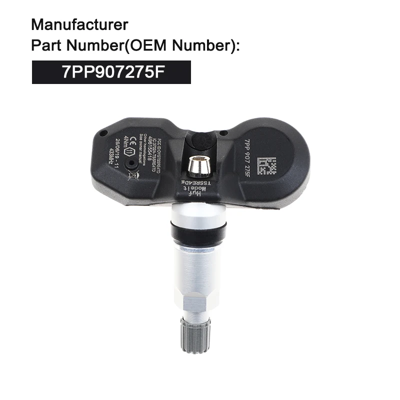 Tire Pressure Sensor For Volkswagen Audi A6 Q7 R8 RS4 S4 S6 Porsche TPMS 7PP907275F 4F0907275 4F0907275B | Автомобили и мотоциклы