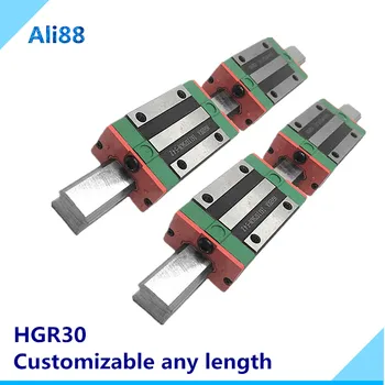 

linear rail HGR30 any length linear guide+rodamiento lineal HGH30CA /HGW30CA linear bearing cnc ball screw guida lineare parts