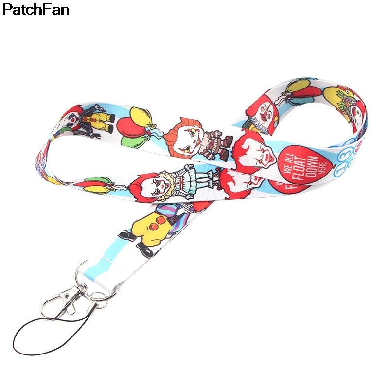 Patchfan Стивен Кинг это фильм ужасов брелок Ремешок лямки на шею Ткань id держатель значка Ожерелье Аксессуар A2545