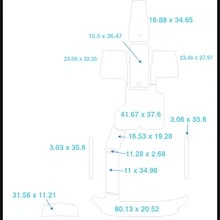 Кобальт 200S плавающий шаг и коврик для кокпита лодка EVA Тиковый настил 1/" 6 мм