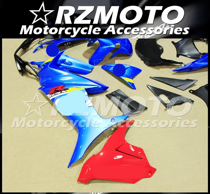 ABS мотоцикл обтекатель комплект для SUZUKI GSXR600 750 L1 L2 L3 2011- год кузов литьевая форма Магазин № 1200