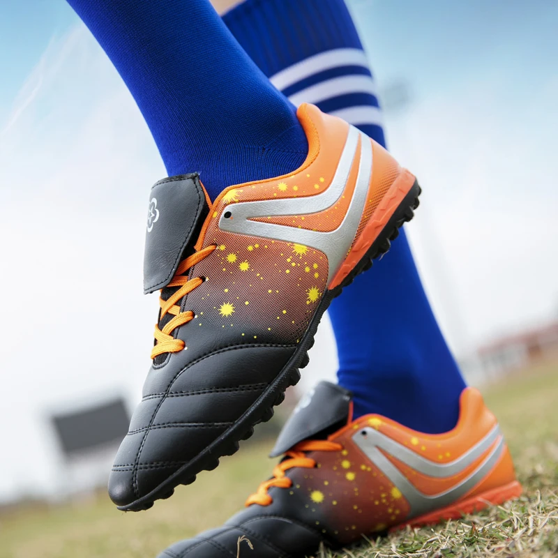 Детские футбольные бутсы для мальчиков и девочек; TF/FG; футбольные бутсы; футбольные кроссовки; детская спортивная обувь