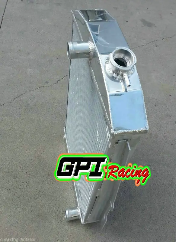 62 мм алюминиевый радиатор для chevy горячий/наружный стержень 350 V8 W/Tranny Cooler MT 1938