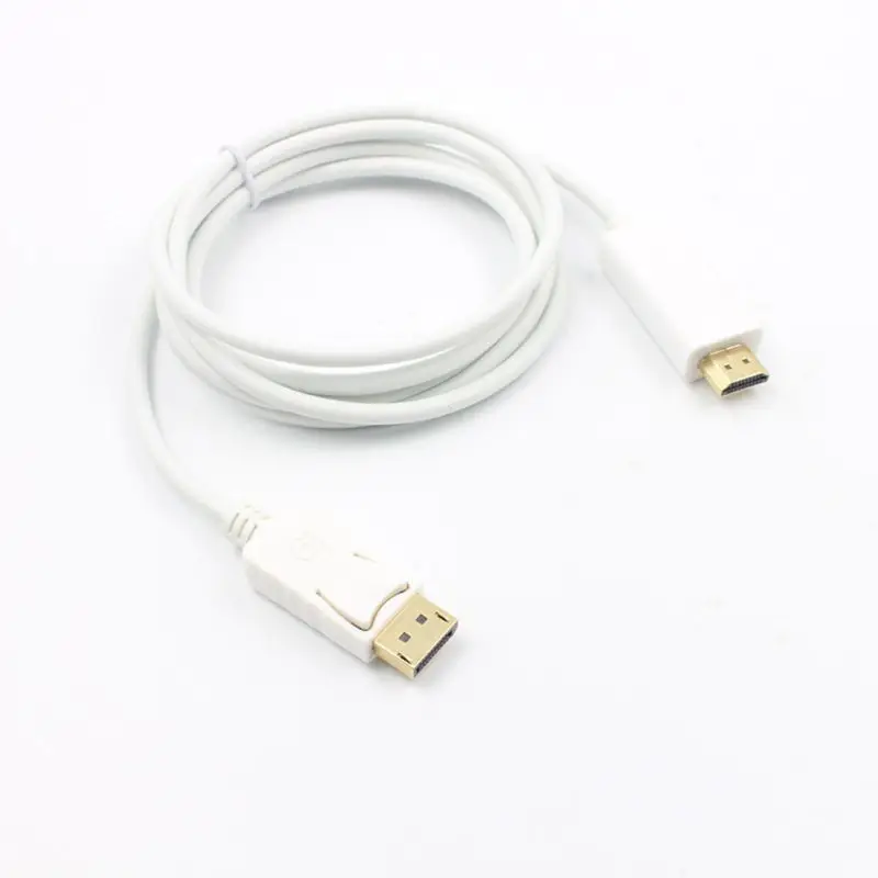 Дисплей порт кабель HDMI кабель DP-HDMI адаптер позолоченный HD US