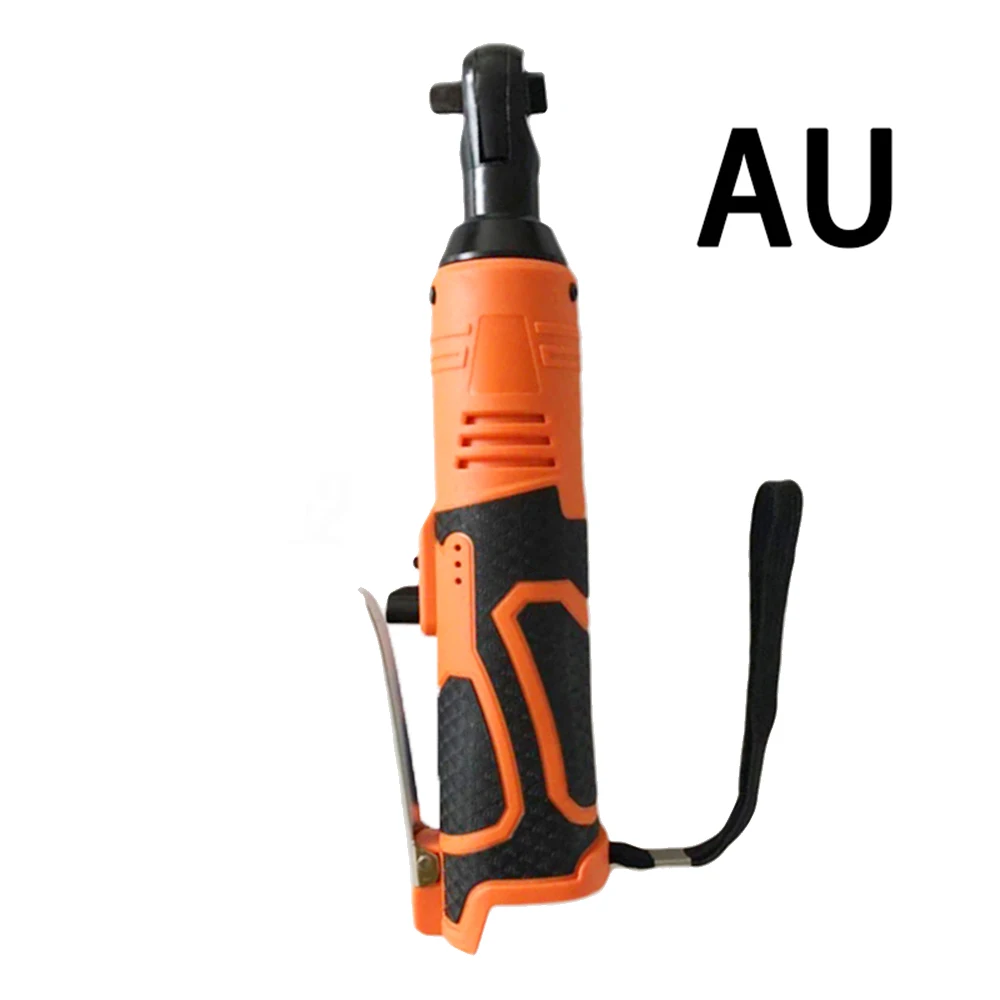 

42V 3/8 Electric Rechargeable Cordless 90Nm Ratchet Angle Wrench Kit Tool