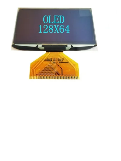 2,42 дюймовый синий белый зеленый желтый 128x64 OLED дисплей модуль OLED 8bit-6800/8080 4-SPI IEC IIC интерфейс 31PIN ssd1309 - Цвет: Blue oled