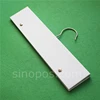 Swatch Header Hanger With Rivets, fabric samples binding holder textile leather material collecting stack book card display hook 5