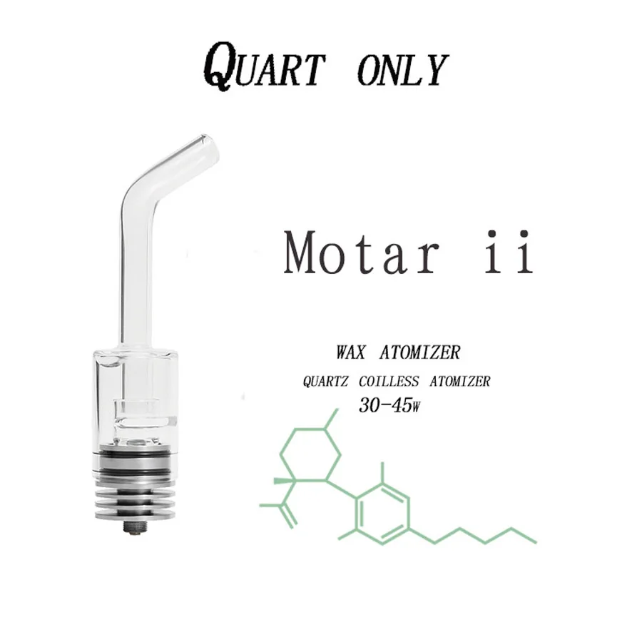 Longmada Motar II распродажа вейпов бак воск для нанесения кисточкой перо-форсунка стеклянный вейп 510 резервуар с воском трубы испаритель