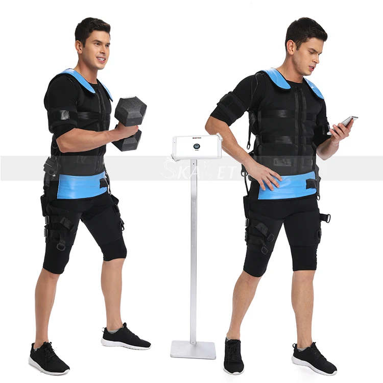

Easy To Use EMS Muscle Stimulation Body Training Suit Physical Exercise Aerobic Weight Loss Gain Muscle