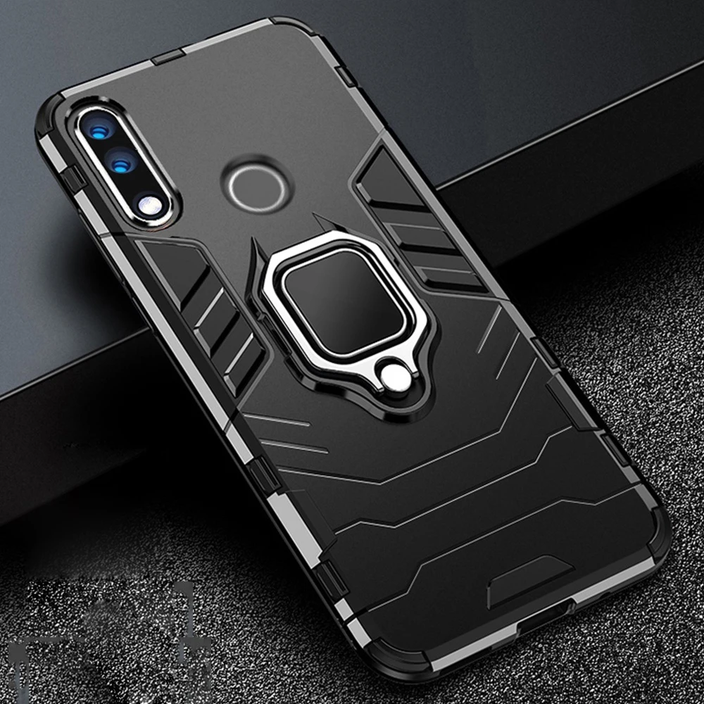 Чехол с кольцом-держателем для Honor 9X из поликарбоната | Мобильные телефоны и