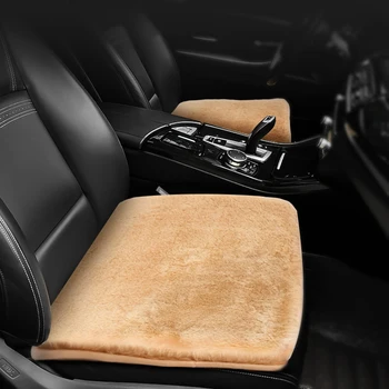 

Universal Winter Warm Mat Car Seat Cover Cushion Front Row Seat Protector Cushion Mats For Skoda Octavia A4 A5 A7 Accessories
