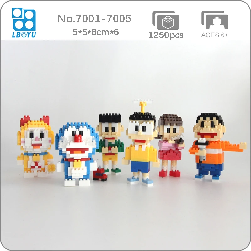 Boyu аниме Мой сосед Тоторо животного робот Nobita Nobi Конта Такеши Dorami ПЭТ 3D DIY