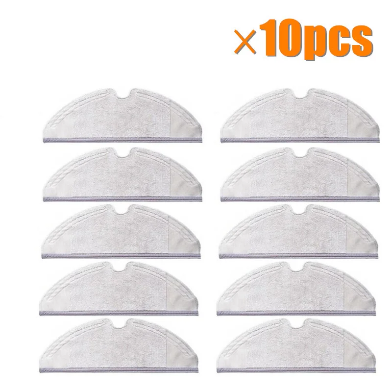 10pcs Новая основная щетка hepa фильтр, боковая щетка комплект швабры для Xiaomi mijia robobot roborock s50 s51 roborock 2 - Цвет: 10pcs
