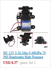 800L/ч 5 м DC 12V 24V Солнечный безщеточный Водяной циркуляционный насос для воды