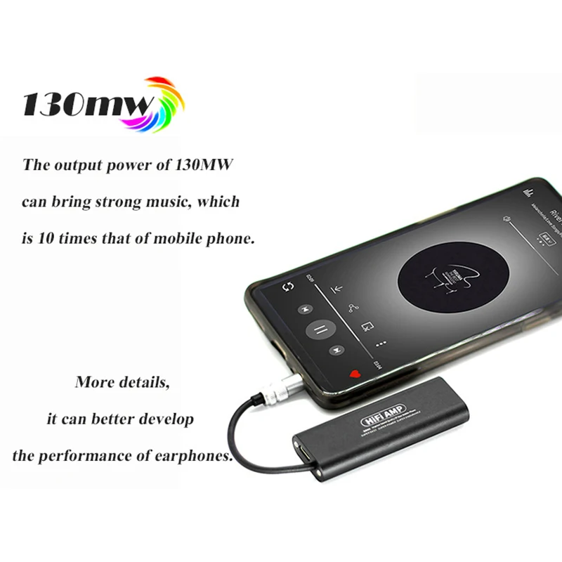 VICLIN SD05 Mobile Phone Amp HIFI Headphone o Amplifier High Thrust High Impedance Long Battery Life
