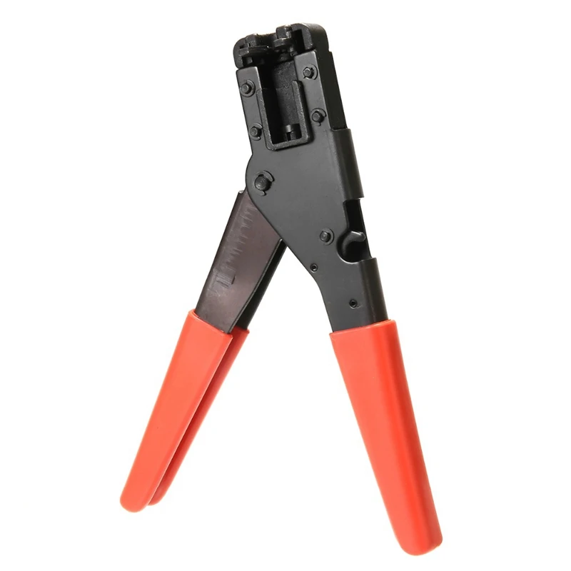 1 комплект коаксиальный провод, кабель для зачистки RG6/RG59 50 шт. компрессионный Соединитель Инструмент обжимные плоскогубцы провода зачистки плоскогубцы комплект