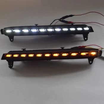 

LED DRL Daytime Running Light Fog Lamp 12V Car Running Lights for Audi Q7 2006 2007 2008 2009