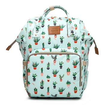 

Diaper bag 2020 New printed multi-functional mummy bag for mother-and-child outings big-capacity two-shoulder backpack fashion
