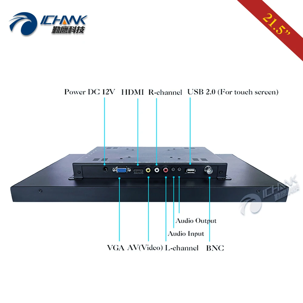 16:9 ݼ   HDMI  USB,  4  ׼ ġ LCD ũ B215TC-ABHUV, 21.5 ġ PC , 1920x1080p