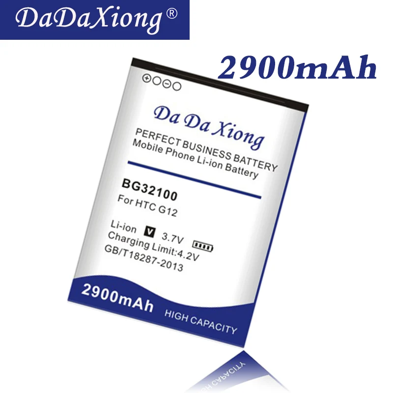 DaDaXiong 2900mAh BG32100 Li-ion Phone For HTC G11 G12 G15 A7272 A9393 T8698 Incredible S PG32130 S710D S710E Battery | Мобильные