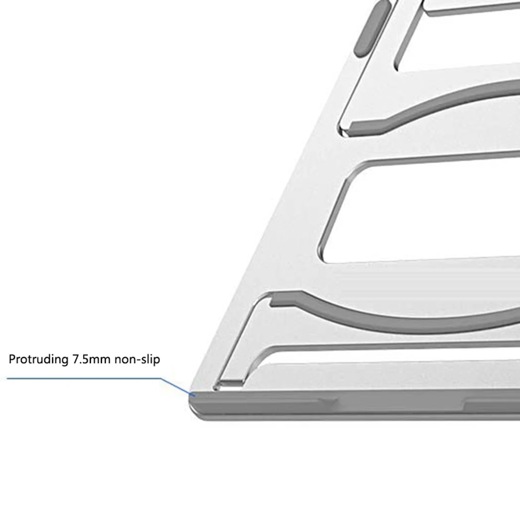 Алюминиевый сплав портативный ноутбук подставка охлаждающая база ноутбук Настольный кулер держатель кронштейн