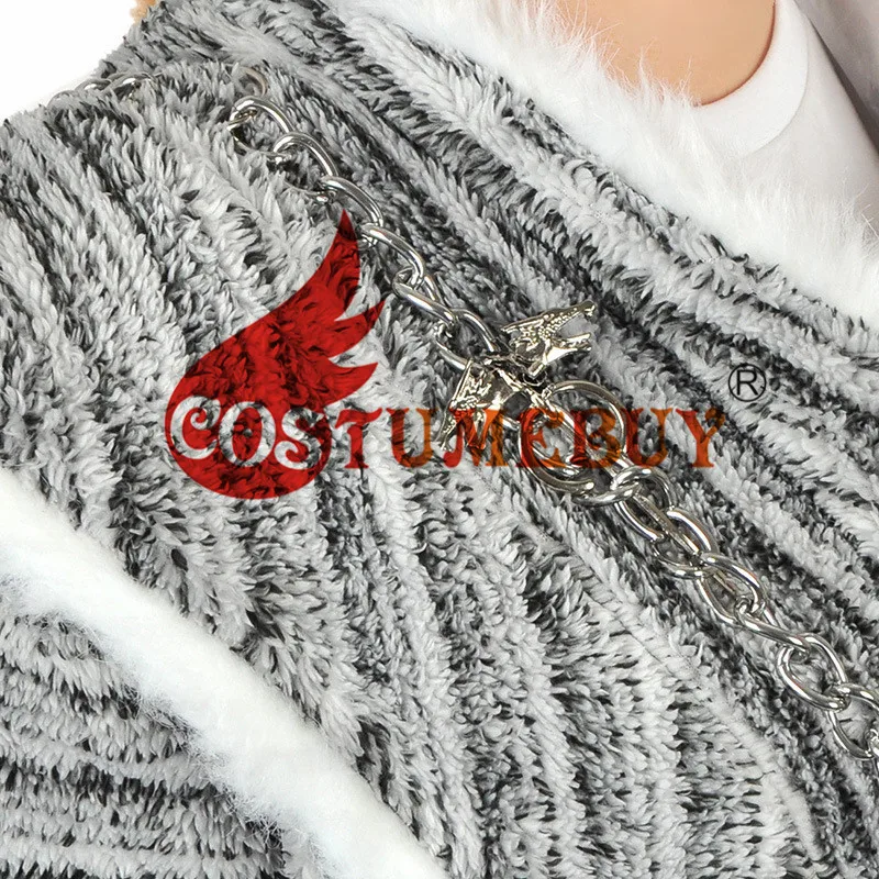 CostumeBuy/костюм «Игра престолов», 8 сезон, Дейенерис Таргариен, костюм для косплея, наряд «Игра престолов», платья на Хэллоуин с накидкой