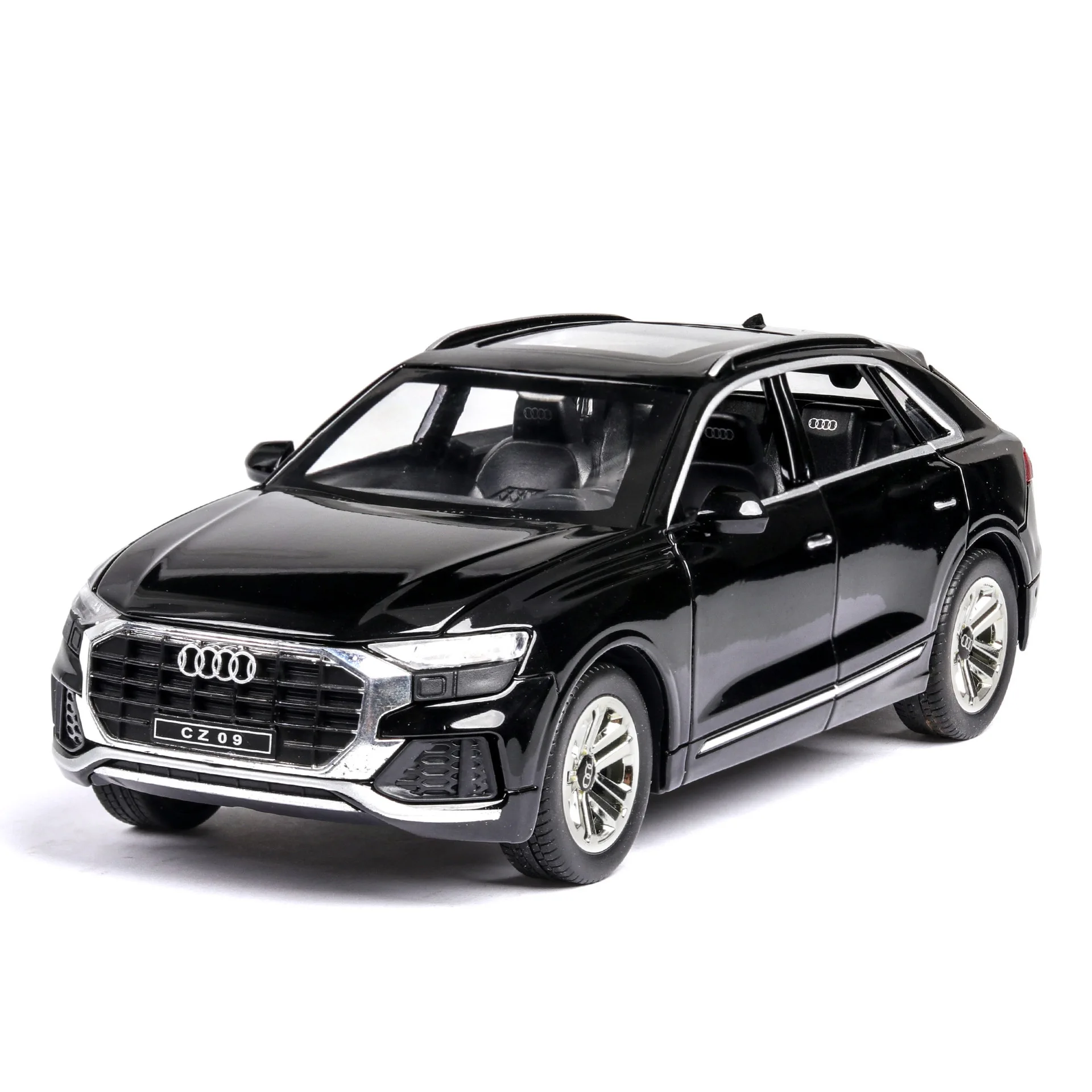 Diecast 1:24 Collection Model Cars Alloy Metal Toy Cars For Children mkd2 Engineering Vehicle Q8 SUV