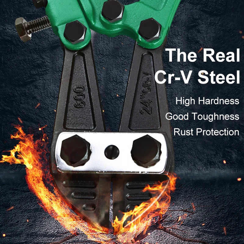 Skup LAOA Bolt Cutter Heavy Duty wycinarka prętów cr v stal zagęścić szczypce do cięcia drutu Cut Lock Chain