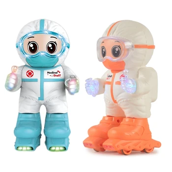 

Sliding Dancing Robot Electric Sound And Light Walk Model Toy