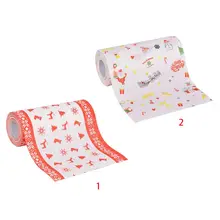 

Christmas Kitchen Paper Towel Roller Cartoon Elk Santa Snowman Cleaning Tissure