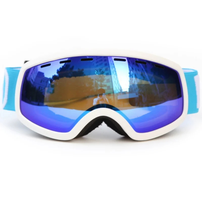 RIOROO Masque de Ski, Masque Lunettes de Ski pour Hommes Femmes Jeunes, Masque de Snowboard Par-dessus les Lunettes, Masque de Ski avec Lentilles Interchangeables, OTG Protection UV