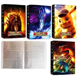 Livre de cartes Pokémon, 432 pièces, Album de collection, porte cartes de jeu, capacité chargée, dossier, jouet, cadeau pour enfants 