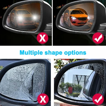 

Replacement Anti-fog Protective Film Accessories Car Rearview Mirror Rainproof