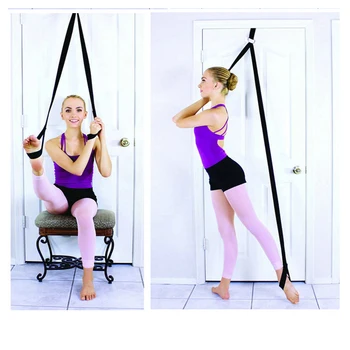 

Door Flexibility Leg Stretch Belt Split Trainer for Gym Ballet Cheer Dance Gymnastics Yoga fitness Training Waist Rope