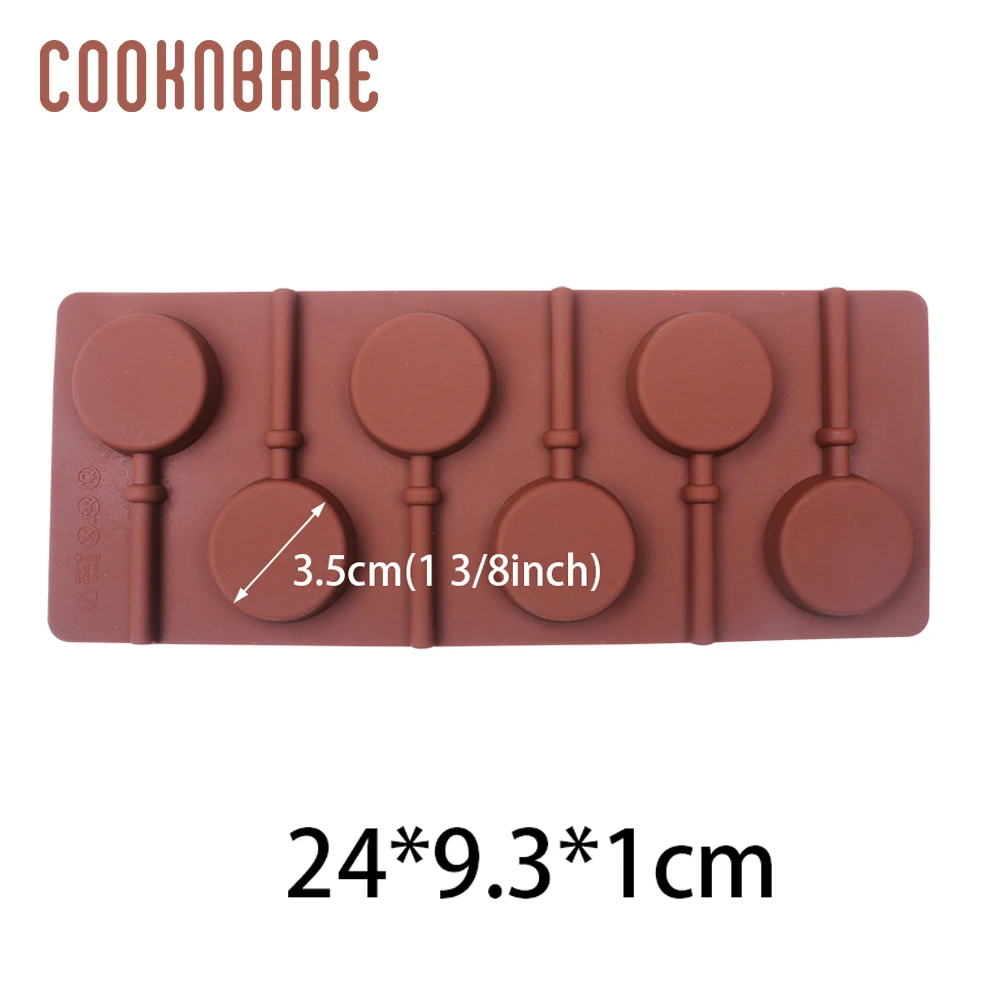 CDY-047 COOKNBAKE силиконовые формы для леденцов круглые леденцы конфеты торт кондитерские формы силиконовые формы для шоколада леденцы Поп украшения торта - Цвет: CDY-047