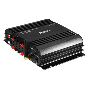 

Hot Lepy Lp 2.1 Channel Car Amplifier 3.55Mm Audio Wired 168 Plus Super Bass Hifi Stereo Bass Output Power