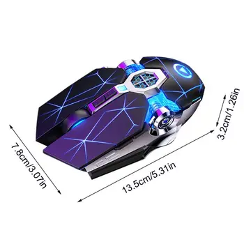 

Gaming Mouse 3200dpi 7 Buttons Mechanical Wired Backlit Silent Computer Mouse R2JB