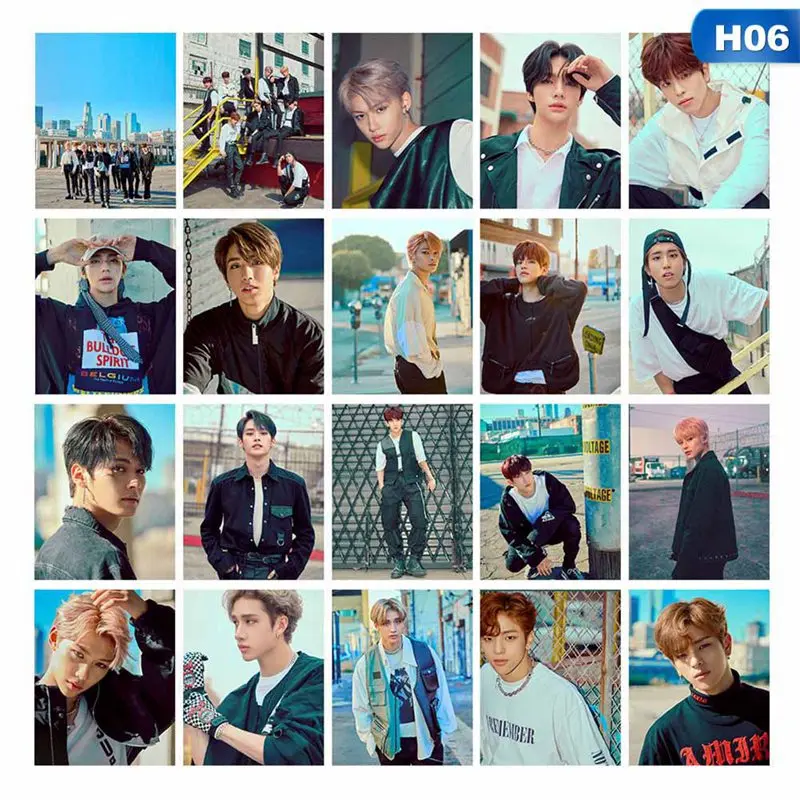 30 шт./компл. KPOP SUPER JUNIOR NUEST Н. Летающий AB6IX фотоальбом карты ПВХ карты самодельные ЛОМО карта Фотокарта