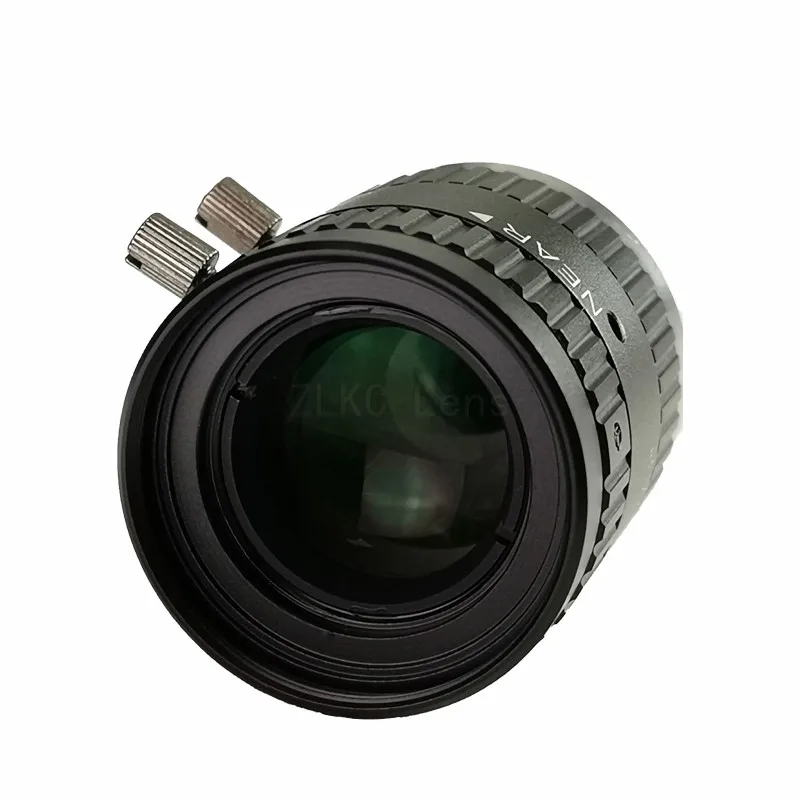 5,0 мегапиксель C Mount 35 мм 2/" FA/Машинное видение объективы с фиксированным фокусным расстоянием промышленная камера ручная Радужная линза с низким искажением