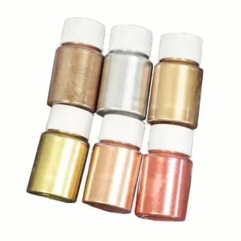 

6 Colors Marble Metallic Resin Pigment Kit Pearl Powder Epoxy Resin Colorant Dye R2LE